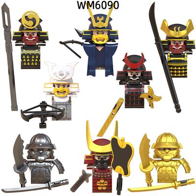 The Medieval Japanese Samurai Model Blocks MOC Bricks Set Gifts Toys For Children WM6090