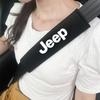 For Jeep Car Seat Belt Protect Shoulder Pads For Jeep Renegade Compass Grand Cherokee Wrangler jk Gladiator Patriot Liberty A