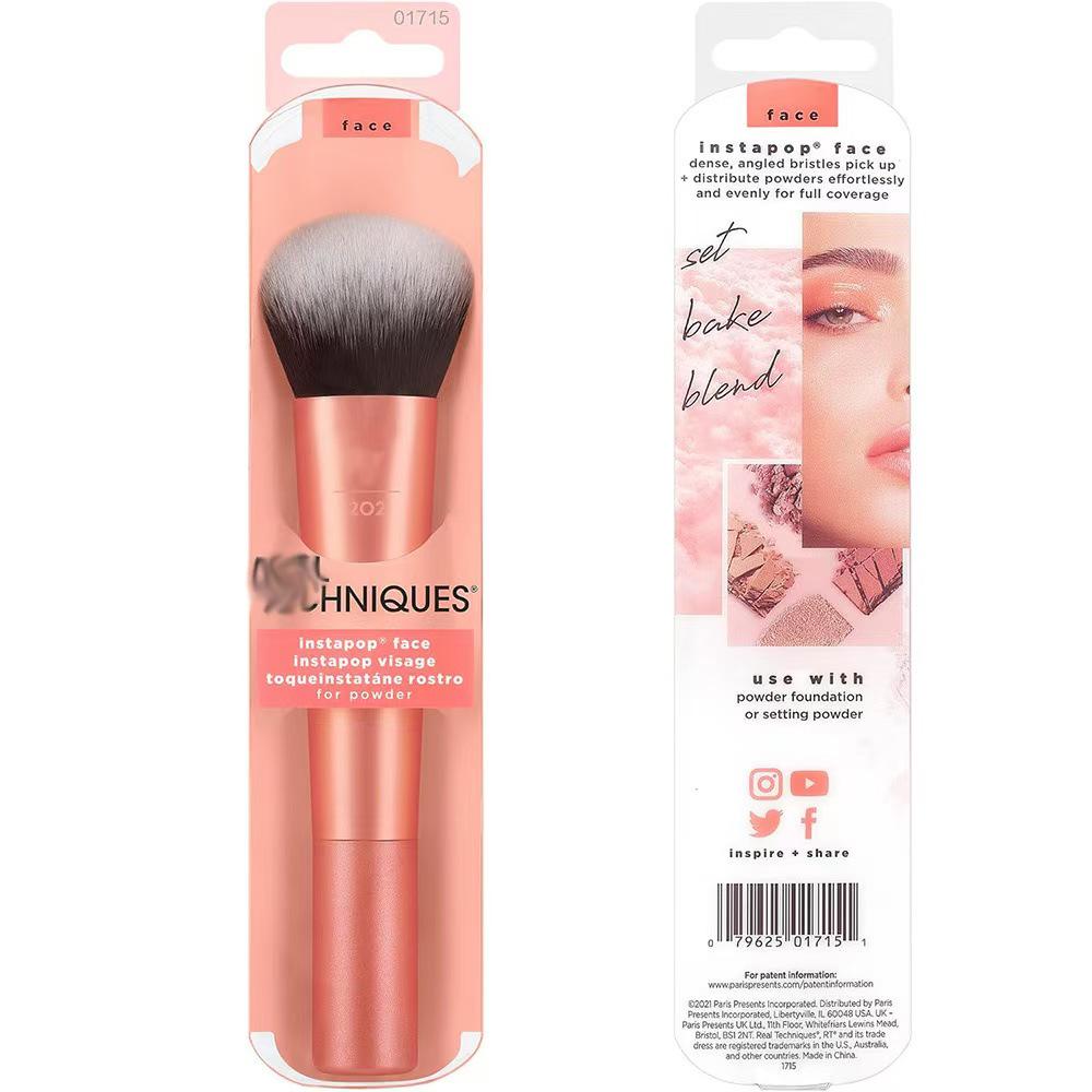 American RT Series 1997 Makeup Brush & Sponge Set: Includes Blush, Blending, Eyeshadow Brushes & Beauty Sponge, Exclusive for Foreign Trade.