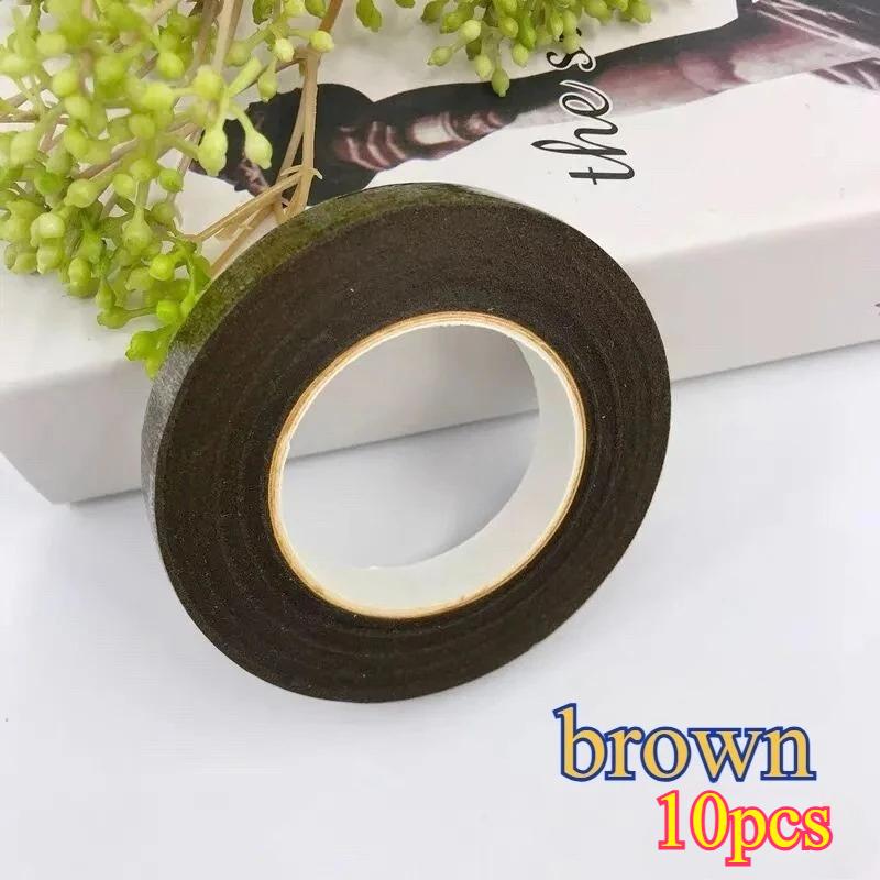 Bouquet Floral Stem Tape DIY Artificial Flowers Bouquets Tape Self-adhesive Wrapping Green Tape for Wedding Party Decor Supplies