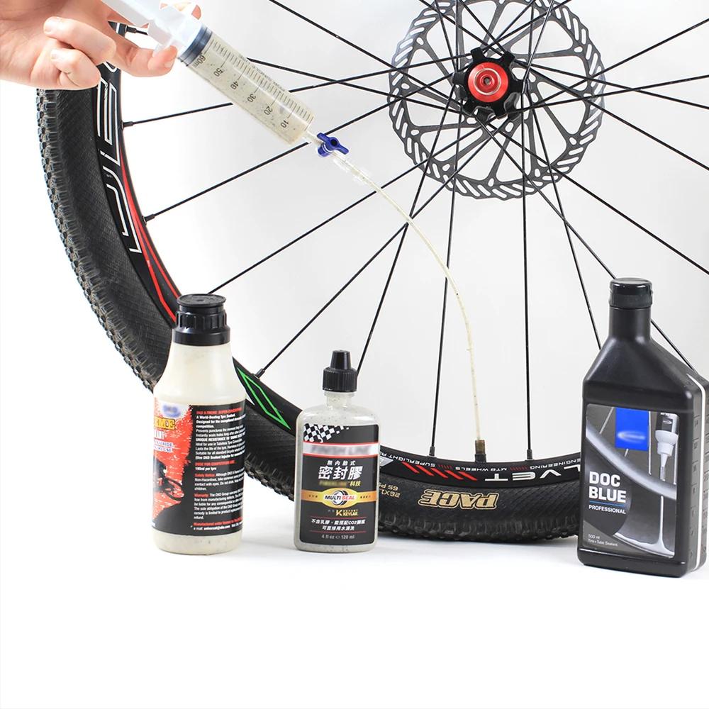 Schlauchloser Reifeninjektor für MTB Rennrad Teile Fahrrad Dichtmittel Einspritzwerkzeug Ventilwerkzeug Radfahren