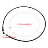 Motorcycle Brake Hose Oil Tube 120cm M10 for Kawasaki YAMAHA Honda Stainless Steel Braided Brake ATV Dirt Bike Street Racing