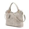 Cross Stitch 2WAY Tote Bag with Round Coin Case FIRANO 401438 Beige [FIRANO] Women's