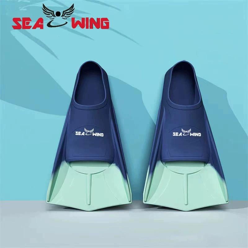 Kids Silicone Swim Fins Swimming Training Frog Kick Practice Lightweight Short Blade Dive Children Adults