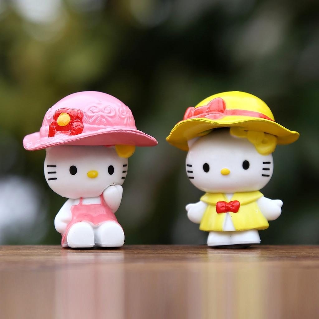 Pvc Hello Kitty Miniature Collectible Toy For Kids And Adults Collectors