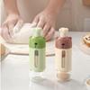 Space Saving Kitchen Spice Dispenser Press Type Portion Control Sealed Lid Food Safe Storage For Baking Seasonings