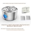Stainless Steel 3.2L Automatic Pet Water Fountain with Filter for Cats and Dogs