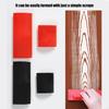 Artistic Wooden Texture Rubber Roller Efficient Paint Application Home Decor Tool