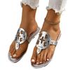 Flip-flops womn summer slippersg large size flat bottom sandals shoes