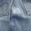 Levi's 70s Red Selvedge 66 Early Small E Vintage Button Back 6 Denim Pants Women Used