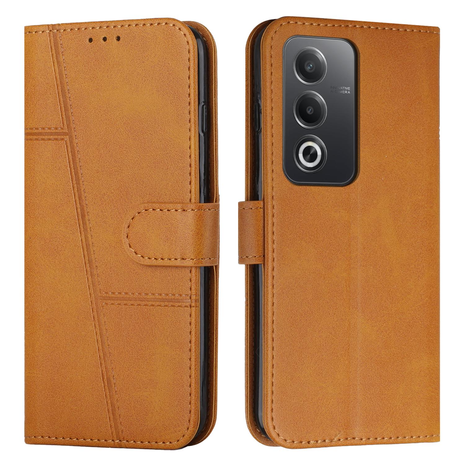 For Oppo A3 Pro (Global) 5G/A3 Pro (India) 5G/K12x 5G (India) Case Stand Flip Protective Leather Phone Cover A