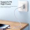 YOVOE Type-C To Lightning Fast Charging Cable 1.2m 20W Power Data Sync Cable