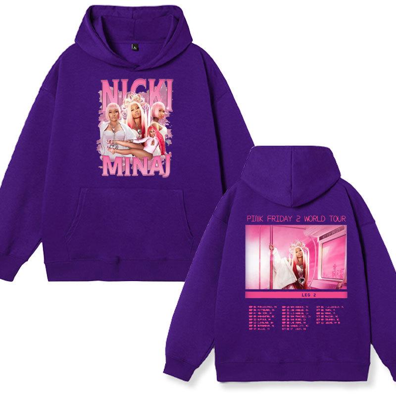 ראפר ניקי מינאז' Pink Friday 2 סיבוב הופעות עולמי 2024 קפוצ'ון לגברים