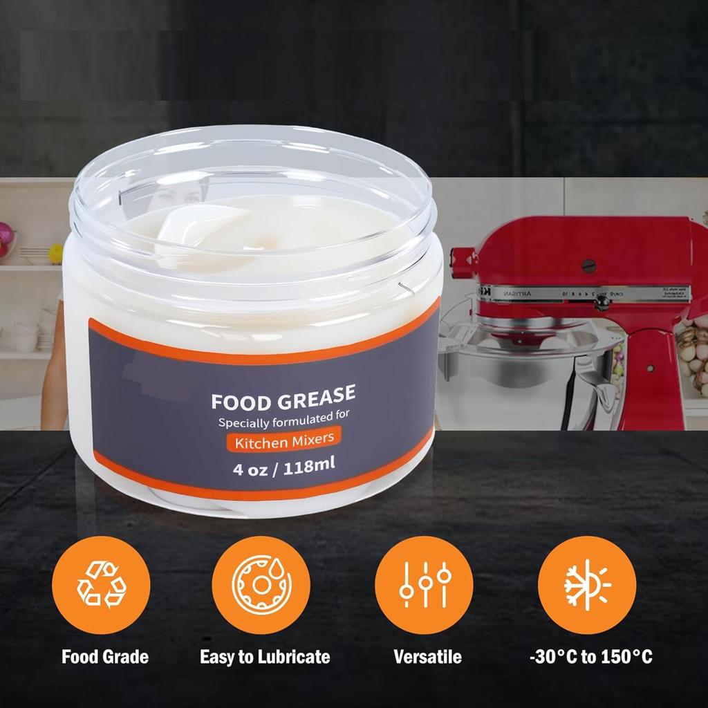 Multipurpose Kitchen Mixer Grease Lubricating Oil Easy Application Enhances Performances Resists Heat & Moisture