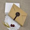 Handmade Sticker, Long Strip Craft Sticker, Baking Cookie & Cake Packaging Decorative Sticker, Food Bag & Box Sealing Sticker