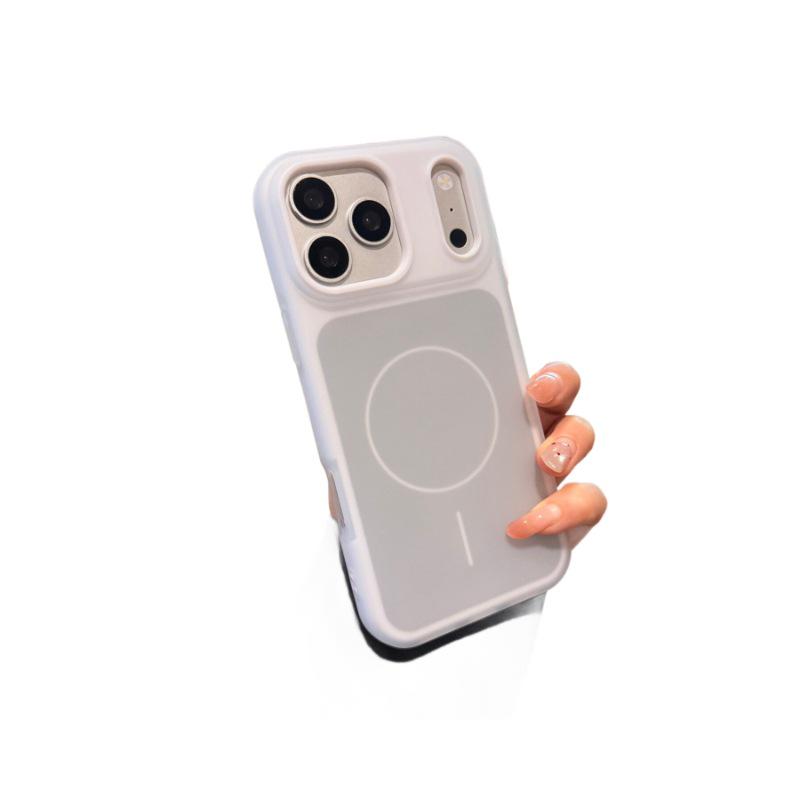 Custodia Jelly Magnetica Bicolore Macaron Opaca per iPhone 17 Pro Max