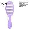 Vented Hair Brush Portable Anti-static Thin Thick Curly Long Wet Dry Hair Blow Drying Paddle Brush Women Girls Scalp Massage Hair Styling Detangling