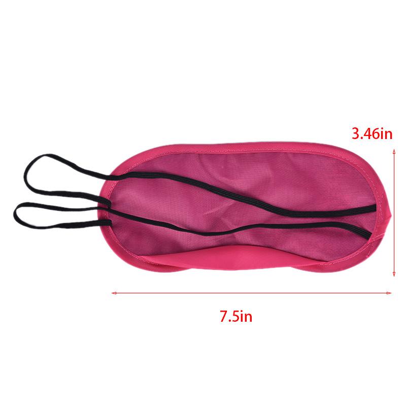 Travel Sleep Rest Sleeping Aid Mask Eye Shade Cover Comfort Blindfold Shield