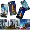 Phone Cover Love Paris Eiffel tower pink Casing for Xiaomi Redmi Note 15 11 9 10 Pro Plus A5 9A 9T 10A 10C 9C NFC 15C 8T Case