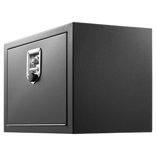 VEVOR Underbody Truck Tool Box, 609 x 305 x 356 mm Heavy Duty Steel Trailer Storage Box with Lock & Keys