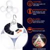 Solar Camping Lantern Portable Tent Lamp Folding LED Football Bulbs Rechargeable USB Camping Light for Home Office Tent Car Lamp