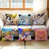 Comic Ssailor Mmoon Cushion Cover Antidustmite Sofa Cushion Decorative Office Cover Lounge Area Indoor Outdoor Use