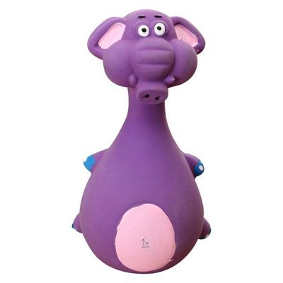 Jezepet Dog Latex Toy, Purple, 1 Piece
