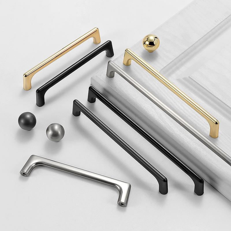 Modern Minimalism Colorful and Personalized Cabinet Handles Kitchen Cabinet Drawers Knob Wardrobe Doors Pull