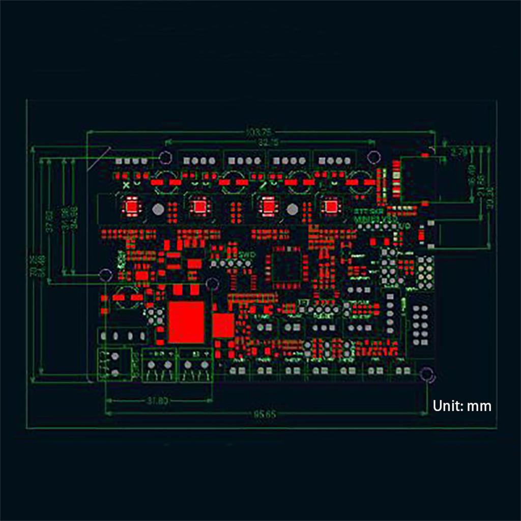 For Bigtreetech SKR Mini E3 V3.0 32Bit Control Motherboard TMC2209 For Ender 3