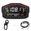 New Motorcycle LED LCD Speedometer Digital Odometer Speed Temperature Fuel Level Meter Moto Gauge For BMW For Honda For Yamaha