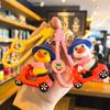 Kleine Ente Schlüsselanhänger Ente Cartoon Niedlich Paar Personalisierte Geschenke Y2k Mode Spielzeug Anime Freund Puppe Maschine Studenten Geschenk Geschenk