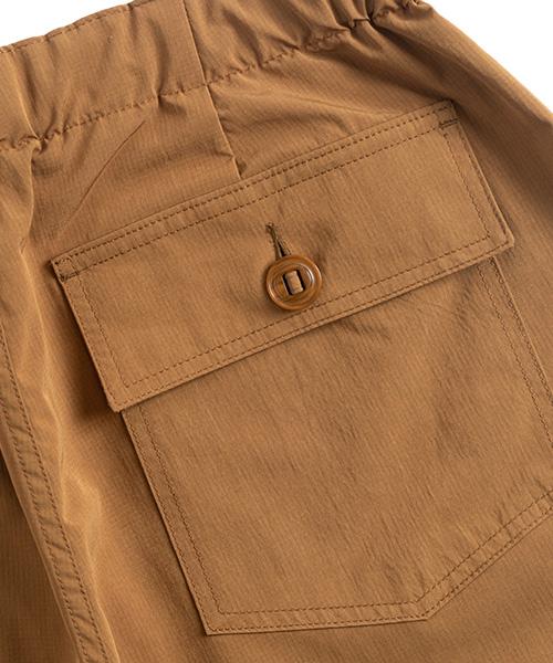 Waildeubeuligseu Cms Belted Utility Shorts (Mustard)