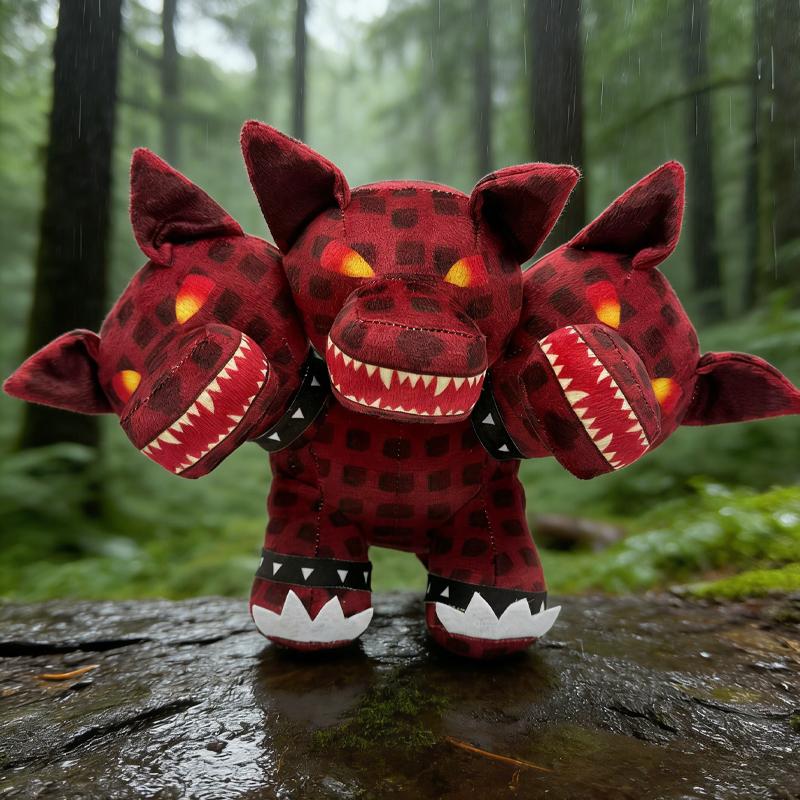 New Steal A Brainrot Plush Toys Game Accessories Three-Headed Monster Game Character Decorative Ornaments  Gifts For  Boys Girls