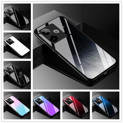 Coque en Verre Trempé pour Realme GT 7 Luxe Dos Rigide Pare-chocs Cover pour Realme GT7 5G Realme Neo7 Neo 7 SE Capa Pare-chocs Souple