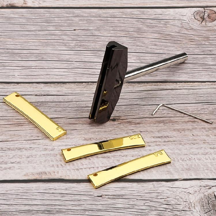 Practical Guitar Repair Set with Own Aligning Press Caul 3 Radius Inserts Suitable for Professional Instrument Care