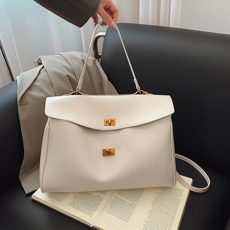 New fashion casual big bag shoulder portable trendy women's bag