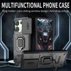 Armor Case For Xiaomi Poco X6 Pro F6 F5 M6 Pro C65 5G 4G Protective Cover Ring Magnetic Holder Coque Fundas Capa