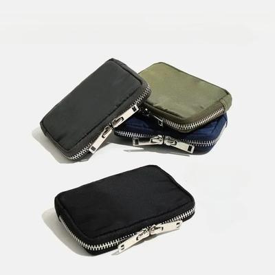 A Waterproof Men's Handbag Made of Nylon Fabric, Suitable for Casual Wear and Outdoor Use. Durable Men's Wallet