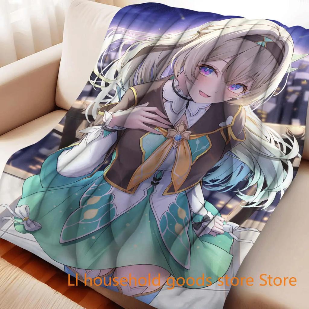 Ultra Soft Anime Flannel Throw Blanket for Cozy Relaxation Perfect for Watching TV or Sleeping