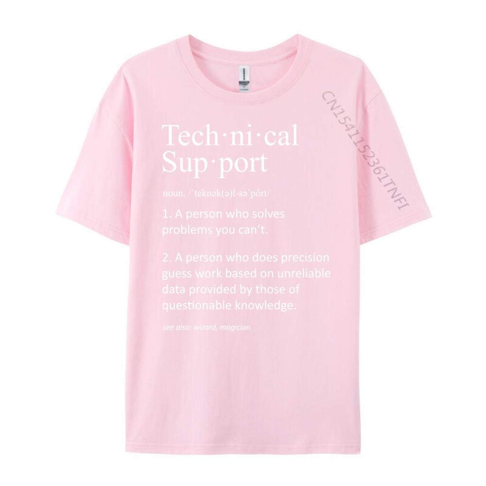 Funny Technical Support Definition Computer T Shirts For Men Graphic T Shirts Cool Fashionable and Trendy Camiseta