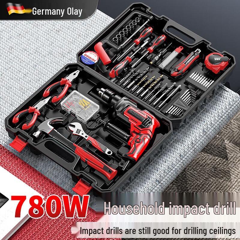 

Oulaide 780W Corded Electric Rotary Hammer Drill Kit CN plug (adapter included)