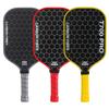 Professional Carbon Fiber Pickleball Paddle With Matte Finish T700 Weave 16mm Core Tournament Training
