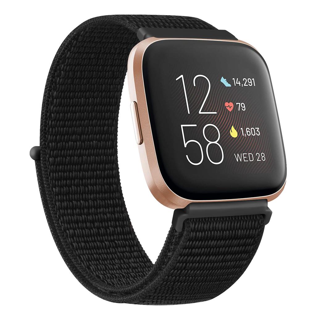 Nylon-Armband für Fitbit Versa3 Lite Versa 2 Band Smartwatch Ersatz-Uhrenbänder Correa Loop Armband Fitbit Versa 3 Sense Ban