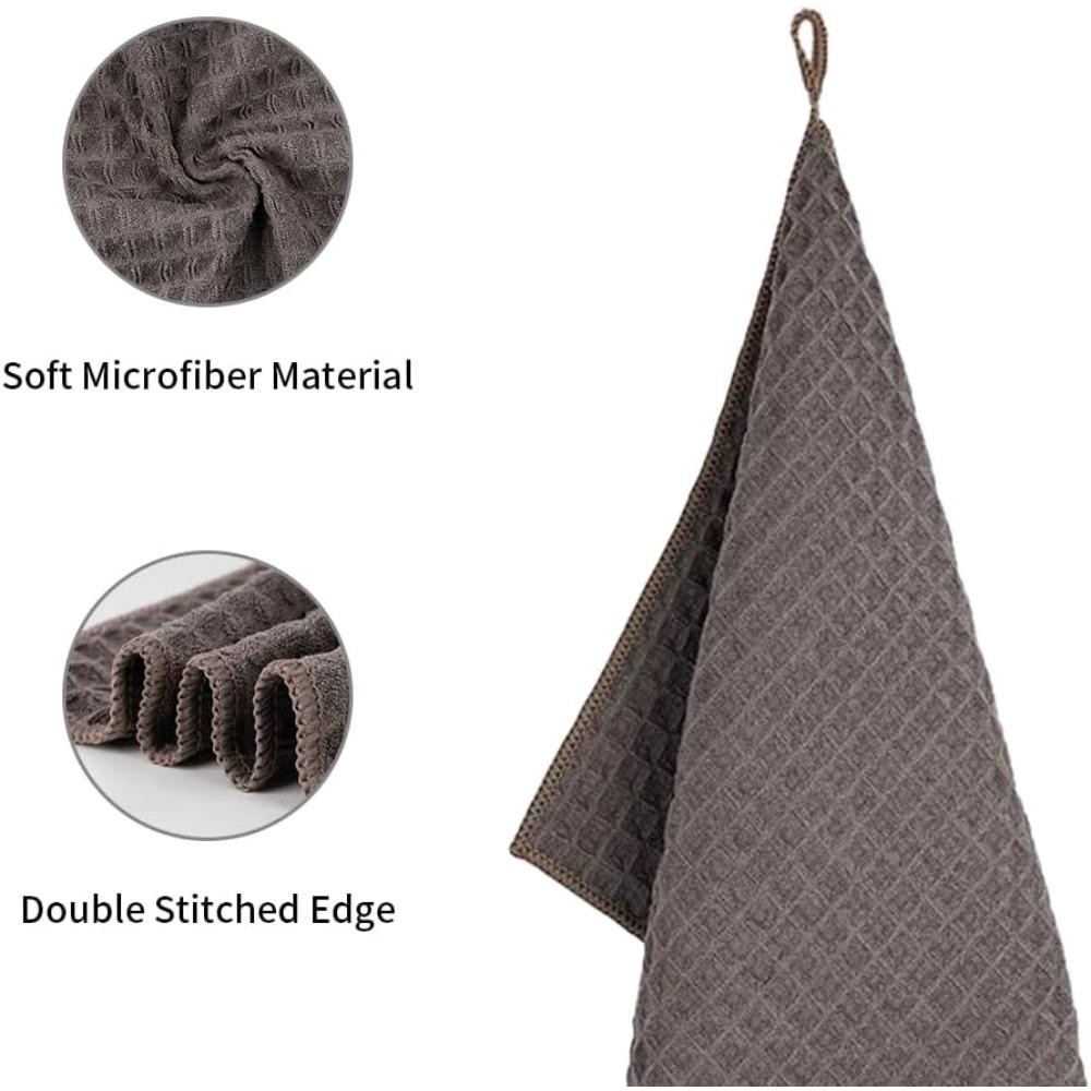 Coffee Machine Cleaning Towel Multifunction Home Absorbent Microfiber Towels for Espresso Machine Desktop Coffee Machine Tool