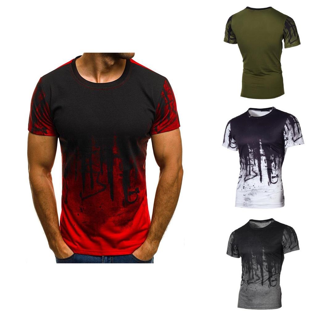 Premium Quality Mens T Shirt Slim Fit Casual T-shirt For Summer And Sport Activities