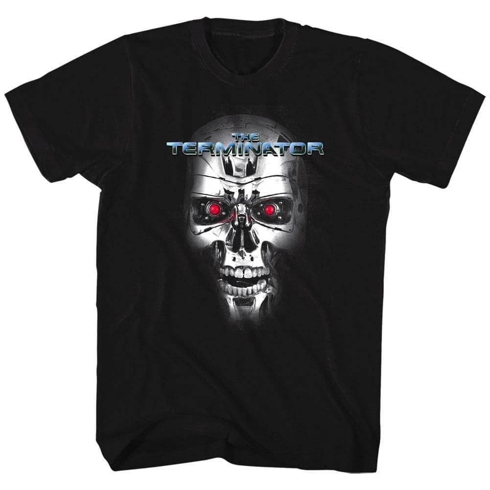 Terminator Cyborg Laser Eyes Men s T Shirt L