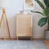 Slatted Design Cabinet Door 69 X 49.4 Cm Solid Pine Wood