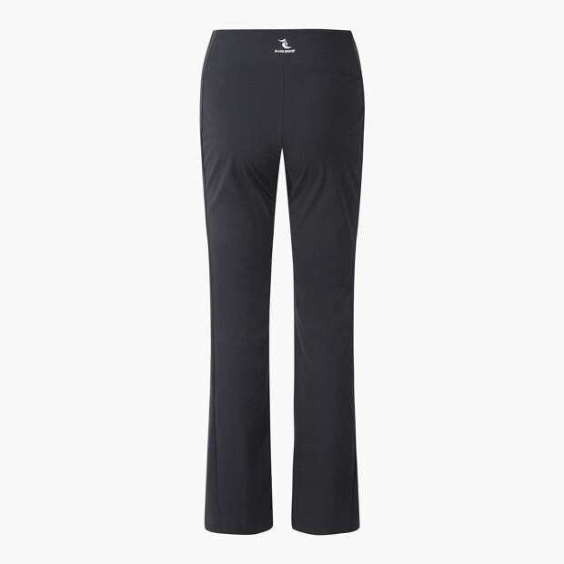 LECOQ Women'S Ultra-Cooling Tricot Bootcut Pants - Black (Qq222Efp51)