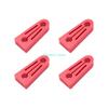 Y1UB 4Pcs Universal Silicone Door Bumpers for Noise Reduction Impact in Vehicles Easy to Install