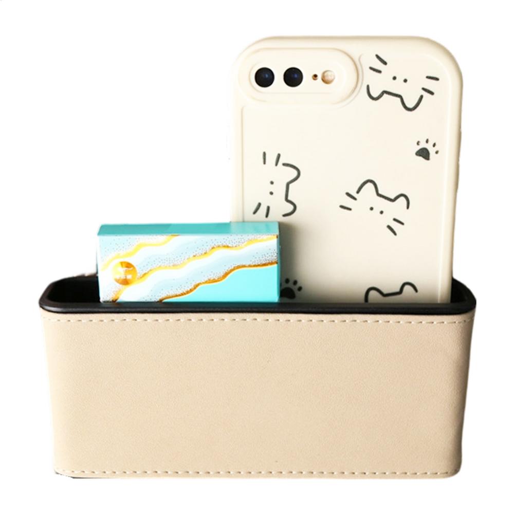 Autositz-Aufbewahrung Keine Beschädigung Lederbox Auto-Rücksitz-Organizer Sitzseiten-Aufbewahrung für SUV Wohnmobil LKW Limousine Fahrzeug